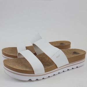 Reef Women’s Cushion Vista Hi Slip on Sandals Size 12